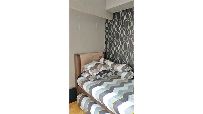 Apartemen  Sherwood Kelapa Gading, 3 kamar tidur dengan view city, lantai vinyl di kamar tidur, semi furnish