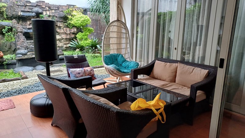 jual cepat rumah strategis denkat toll in dan out bsd city de latinos cluster caribbean