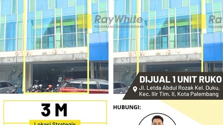 Dijual Ruko Murah di Kota Palembang