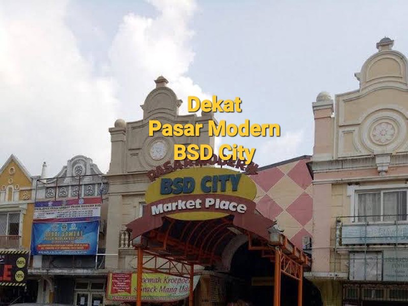 Rumah di Nusa Loka BSD City akses mudah ke Vireya, IZZI, Tanakayu