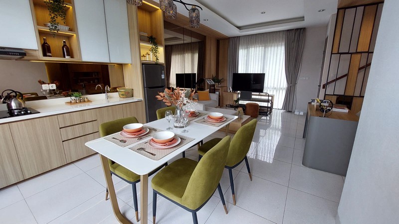 Rumah Mewah Modern 2 Lantai Cluster Reina Sofia Tipe Champagne Citra City Sentul