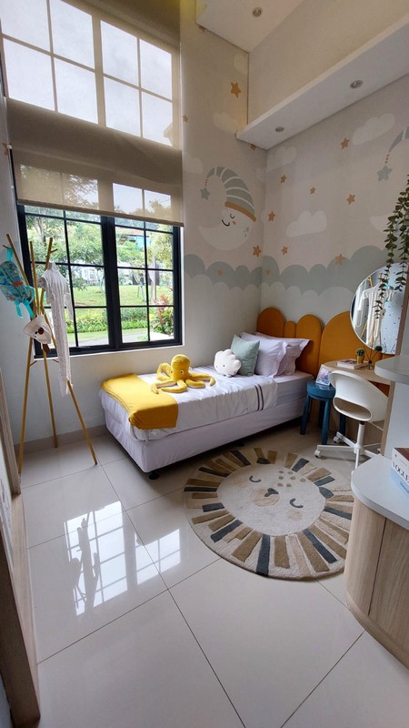 Rumah Mewah Modern 2 Lantai Cluster Reina Sofia Tipe Champagne Citra City Sentul