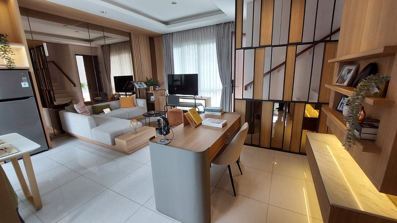 Rumah Mewah Modern 2 Lantai Cluster Reina Sofia Tipe Champagne Citra City Sentul