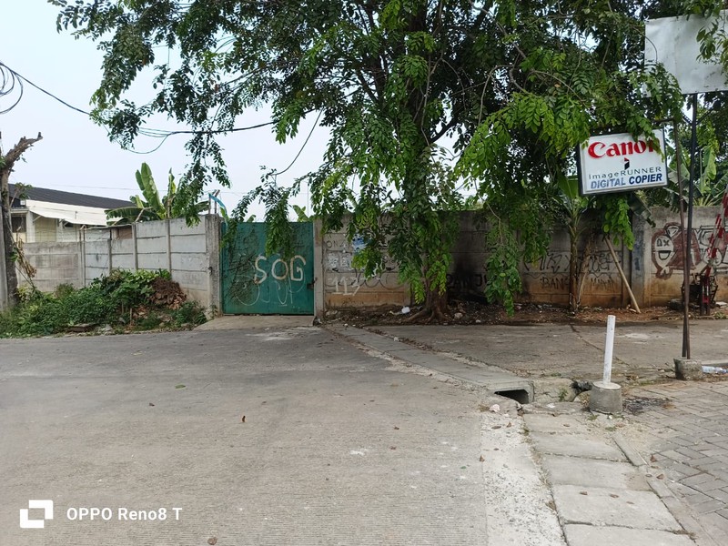 Tanah Luas ada Gudang di Jelupang, Serpong Utara