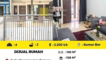 Dijual Rumah yang berlokasi di Tanjung Senang, Bandar Lampung