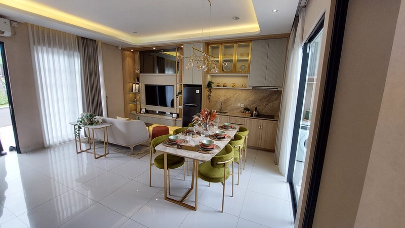 Rumah Design Modern Minimalis Cluster Chianti Citra City Sentul
