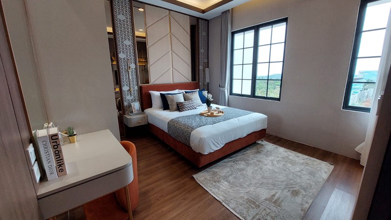 Rumah Design Modern Minimalis Cluster Chianti Citra City Sentul