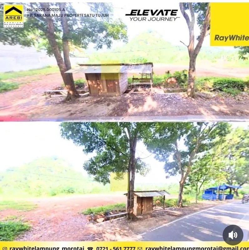 Dijual Tanah yang berlokasi di JL. Morotai, Sukarame 2, Teluk Betung Utara, Bandar Lampung