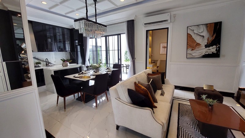 Rumah Mewah Exclusive Premium French Classic Contemporary Montegard Citra City Sentul