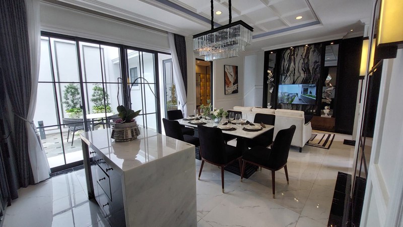 Rumah Mewah Exclusive Premium French Classic Contemporary Montegard Citra City Sentul