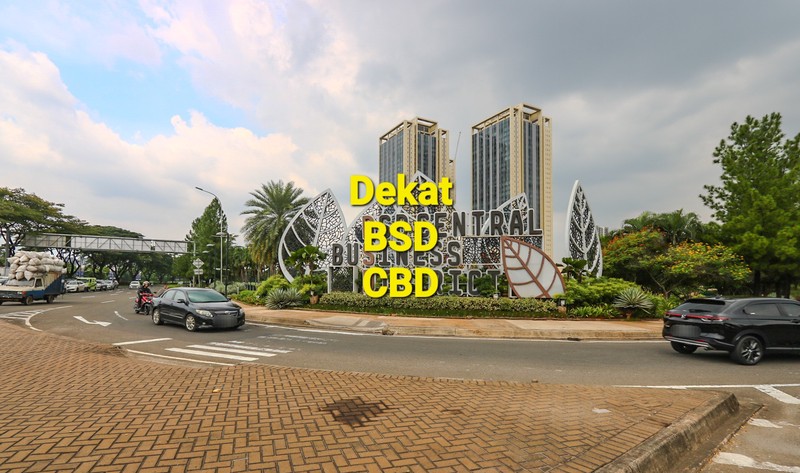 Rumah di Nusa Loka BSD City akses mudah ke Vireya, IZZI, Tanakayu