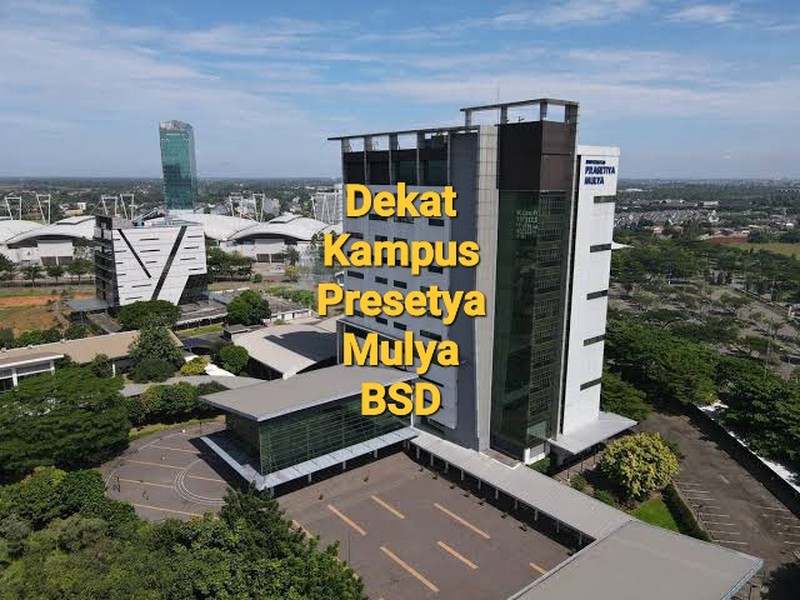 Rumah di Nusa Loka BSD City akses mudah ke Vireya, IZZI, Tanakayu