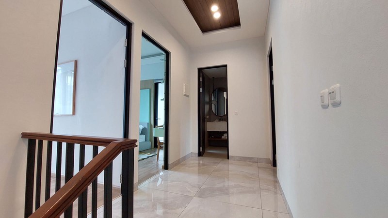 Rumah Desain Modern Cluster New Park Avenue Citra Sentul Raya