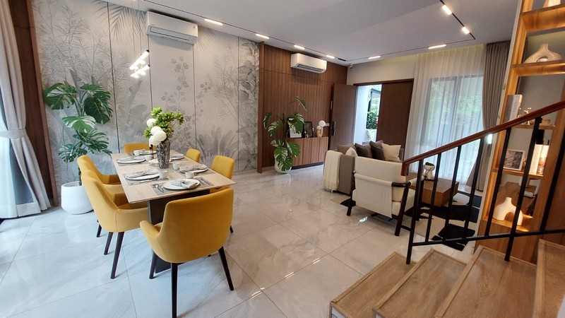 Rumah Desain Modern Cluster New Park Avenue Citra Sentul Raya