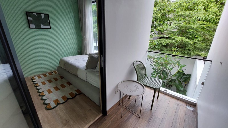 Rumah Desain Modern Cluster New Park Avenue Citra Sentul Raya