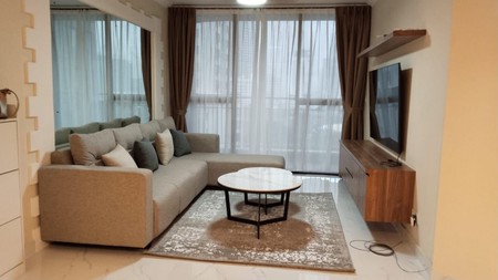  Apartemen Taman Rasuna Tower 7 Luas 74m2 Midle Floor Fully Furnished 2BR Luas 74m2