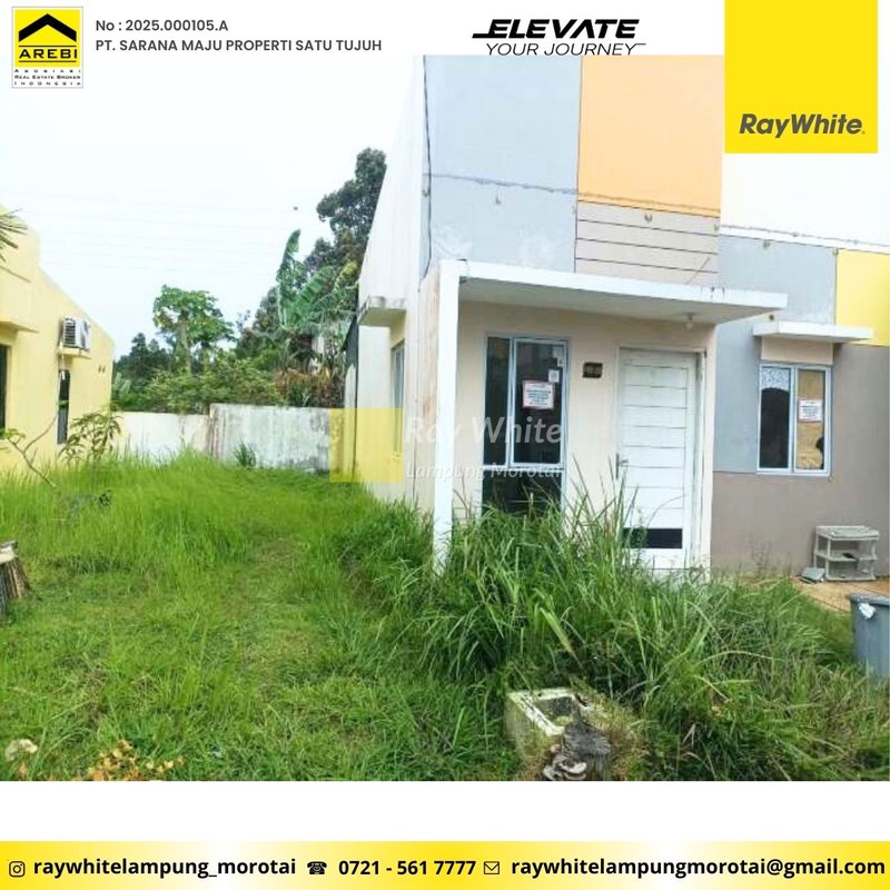 Dijual rumah onegate dekat bandara di Batam