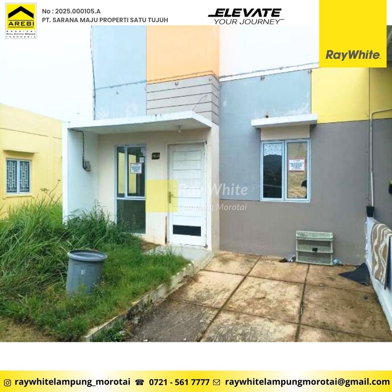 Dijual rumah onegate dekat bandara di Batam