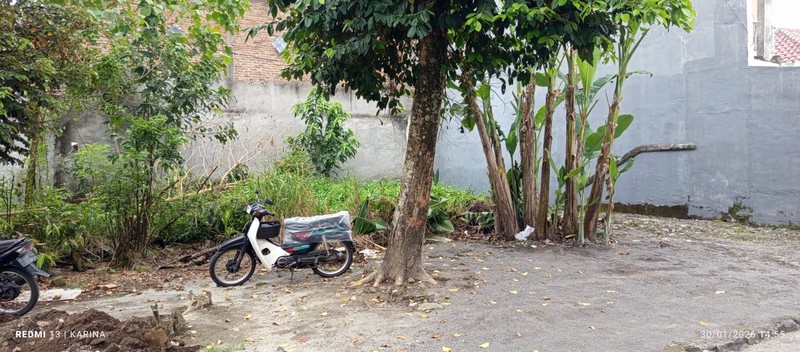 Dijual Tanah Luas 183 Meter Persegi di Kawasan Favorit Sleman