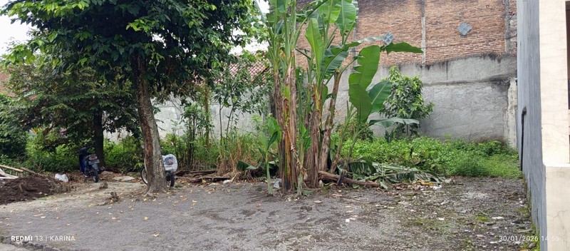 Dijual Tanah Luas 183 Meter Persegi di Kawasan Favorit Sleman