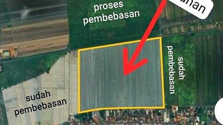 Dijual 3 bidang Tanah SHM di Wonoayu Sidoarjo 