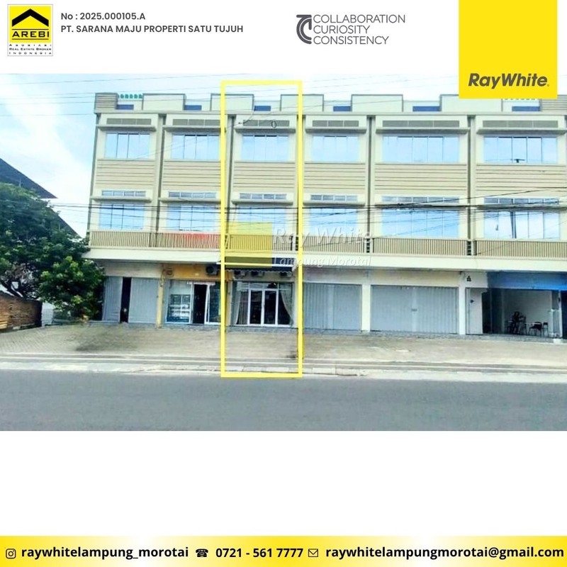 Dijual Ruko Teluk Betung Utara