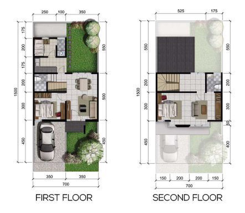 Disewakan Rumah 2 Lantai Northwest Lake Citraland Surabaya  