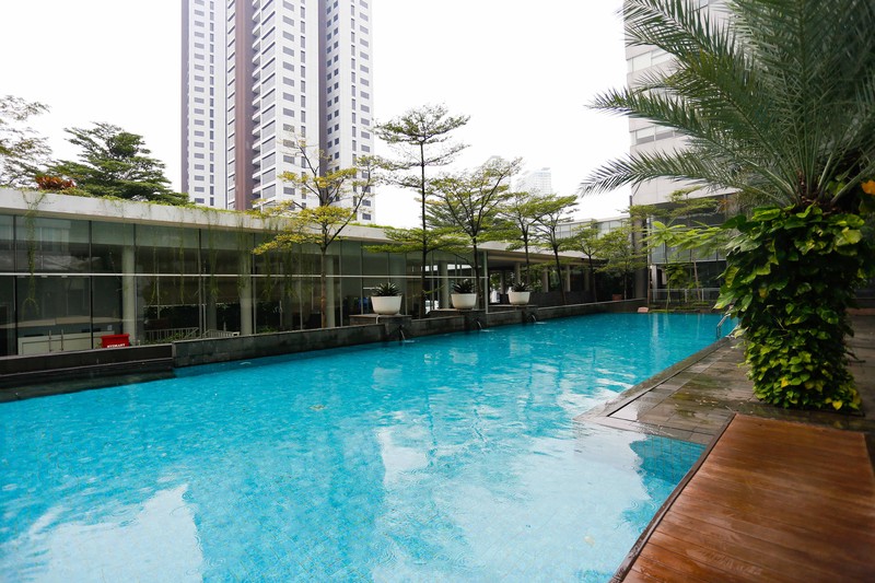 Dijual 1Park Residence 2BR + ART 92 m Private Lift View Taman