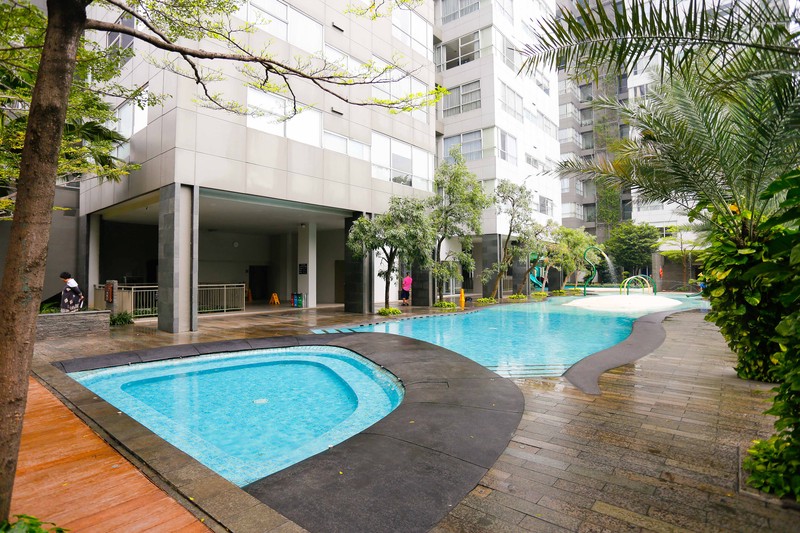Dijual 1Park Residence 2BR + ART 92 m Private Lift View Taman
