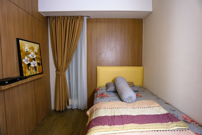 Dijual 1Park Residence 2BR + ART 92 m Private Lift View Taman