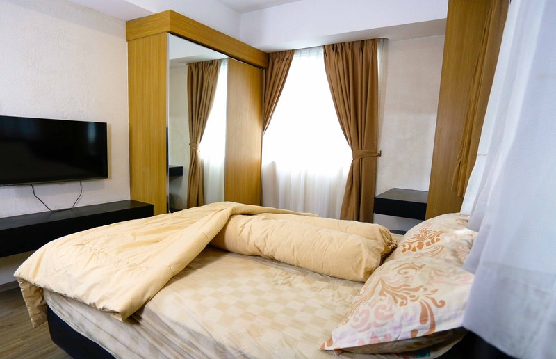 Dijual 1Park Residence 2BR + ART 92 m Private Lift View Taman