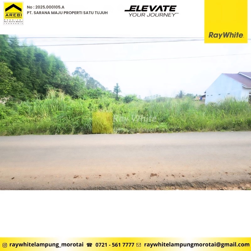 dijual tanah dekat bypass dan jalan lintas