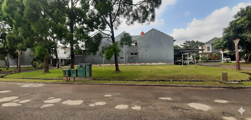 Dijual Kavling Hook 219 m²  Harga Di Bawah NJOP di Telaga Golf Sawangan