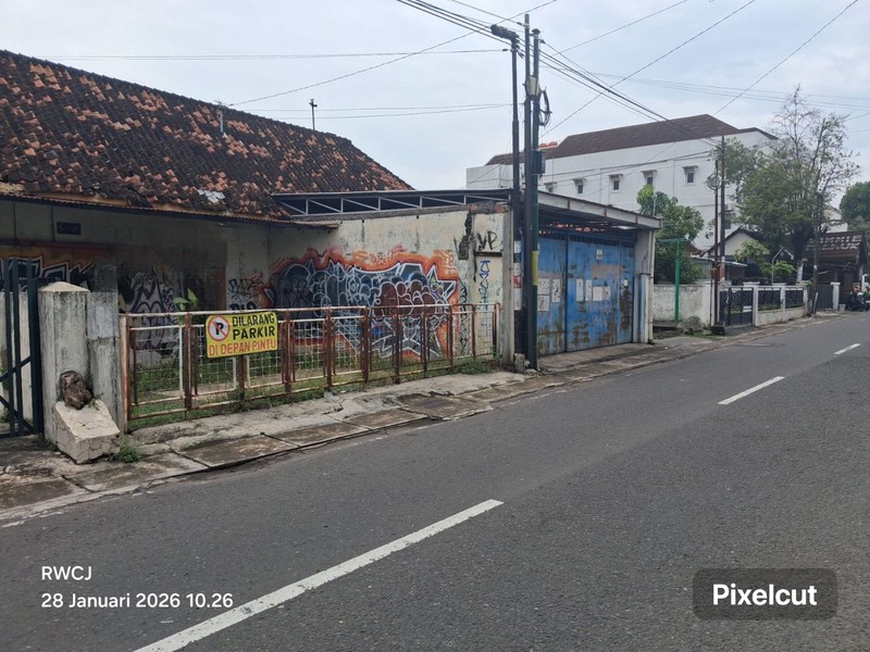 Investasi Menguntungkan Tanah & Bangunan Luas di Tengah Kota Jogja Dekat Dengan Malioboro, Pringgokusuman, Gedongtengen, Yogyakarta