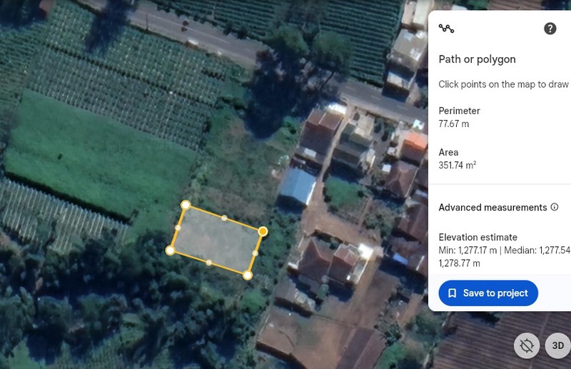 Tanah dekat RSU Nurhayati Cikajang Garut