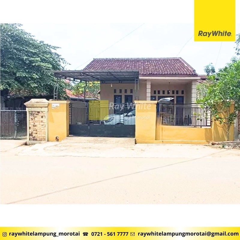 Dijual Rumah yang berlokasi di Tanjung Senang, Kota Bandar Lampung (JL. Flamboyan 5)