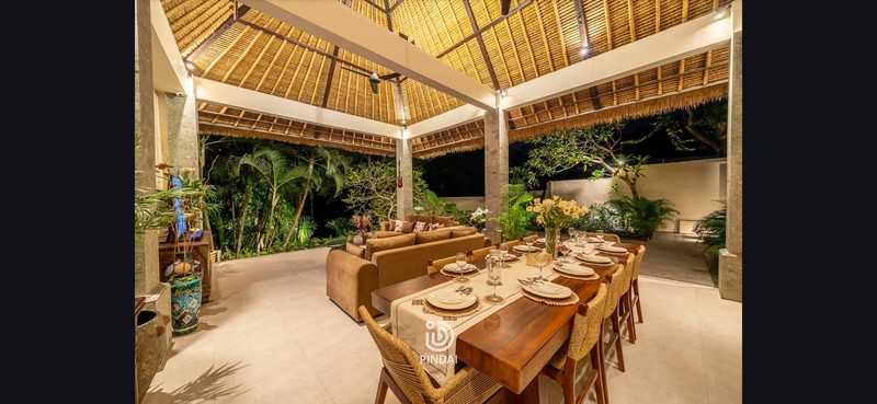 FOR SALE - LEASEHOLD - Riverside Green Retreat in Buwit - 3BR Leasehold Villa with Stunning Jungle & Paddy Views, Bali