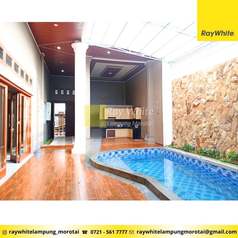  Dijual Cepat Rumah Mewah 2 Lantai berlokasi di Kedaton Kota Bandar Lampung (Sukamenanti)