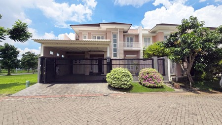 Rumah Dekat Galaxy Mall Surabaya Timur, Puri Galaxy Bougenville Cove, MEWAH, Furnished, SIAP HUNI