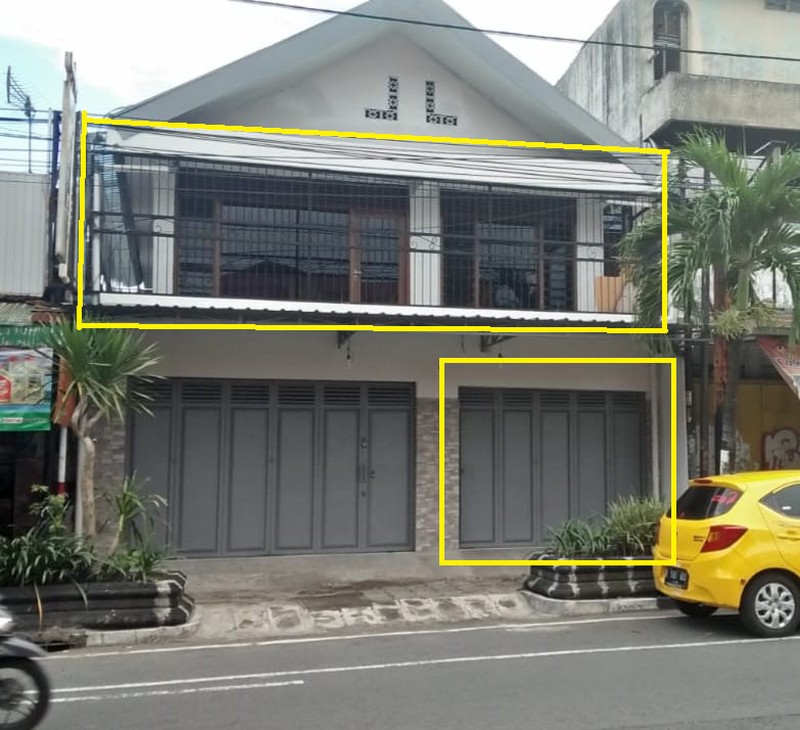 Disewakan Ruang Usaha Strategis 2 Lantai di Jl. Kusumanegara Lokasi Premium Warungboto Yogyakarta