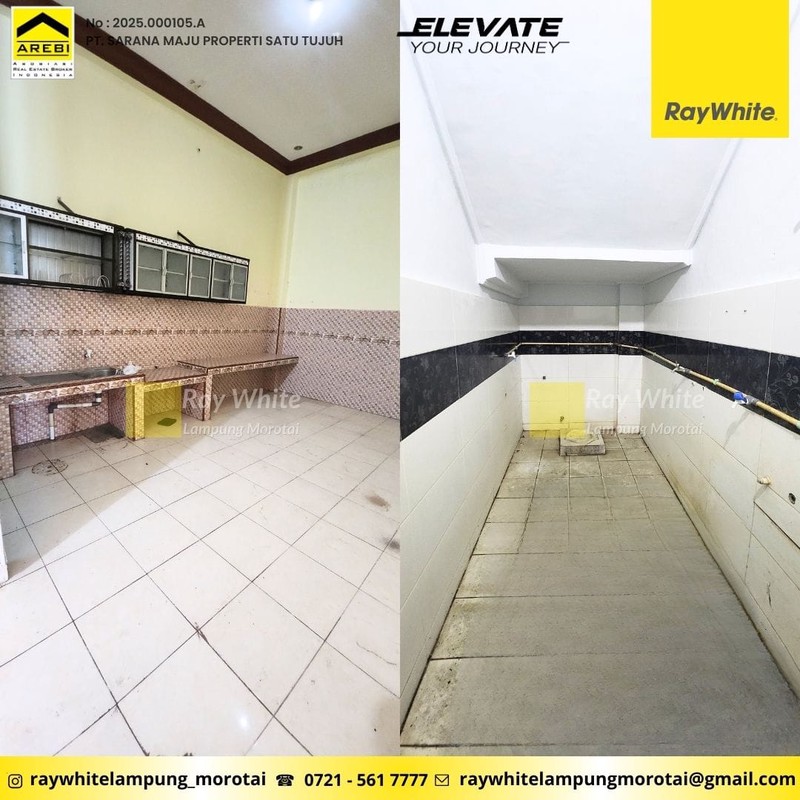 dijual rumah 2 lantai area perdagangan