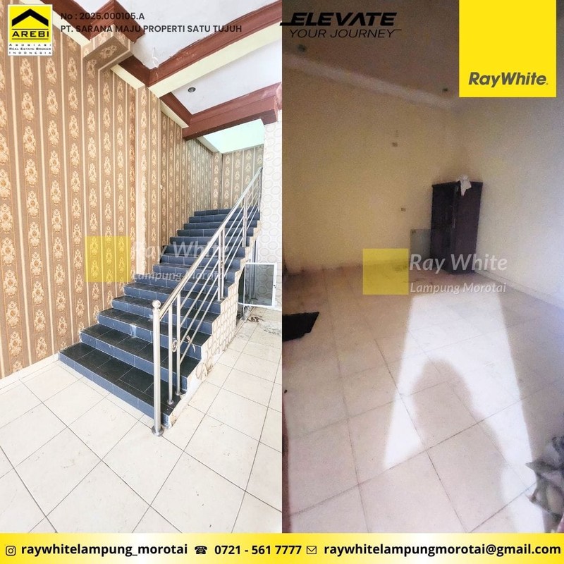 dijual rumah 2 lantai area perdagangan