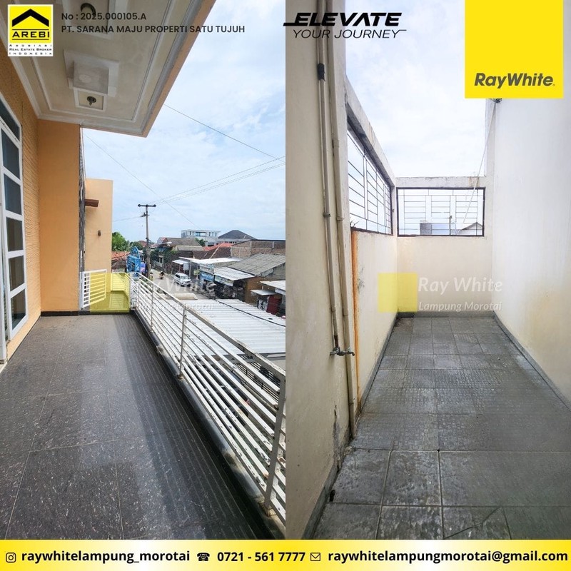 dijual rumah 2 lantai area perdagangan