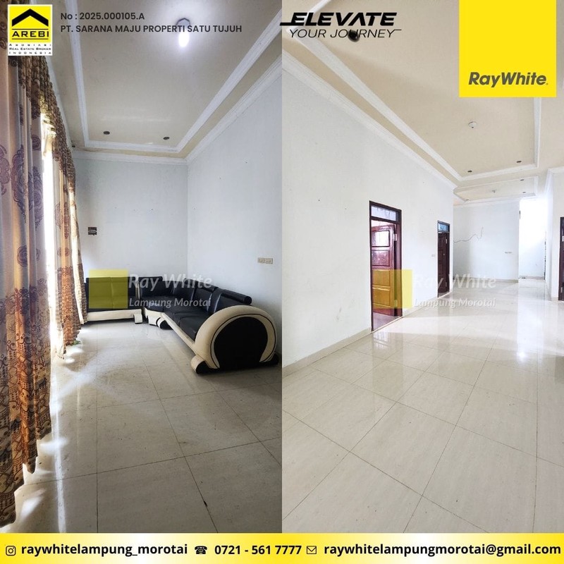 dijual rumah 2 lantai area perdagangan