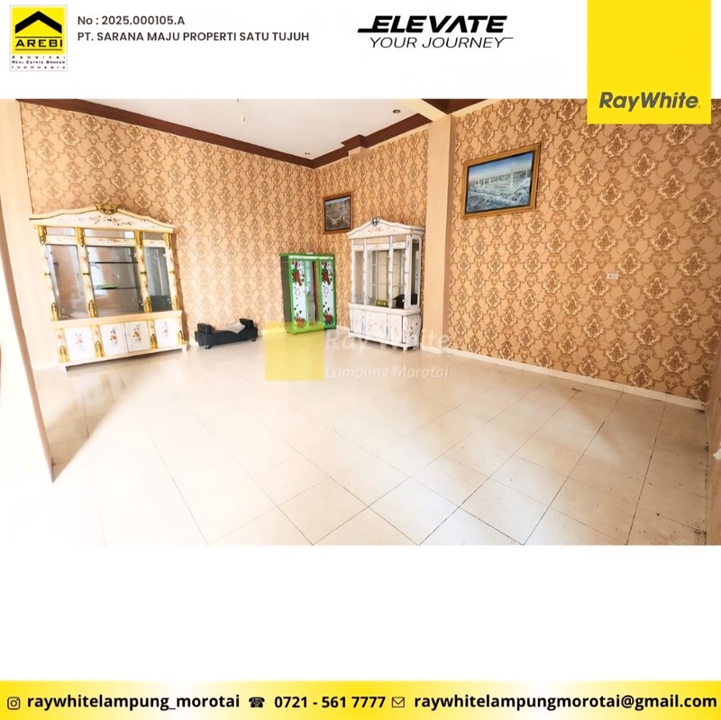 dijual rumah 2 lantai area perdagangan