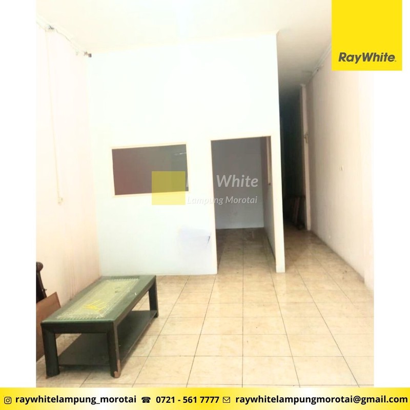 Dijual dan Disewakan Ruko 3 Lantai lokasi di Teluk Betung Utara, Kota Bandar Lampung