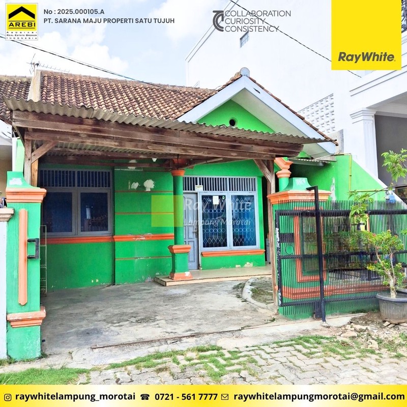 Disewakan Rumah berlokasi di Sukarame, Bandar Lampung