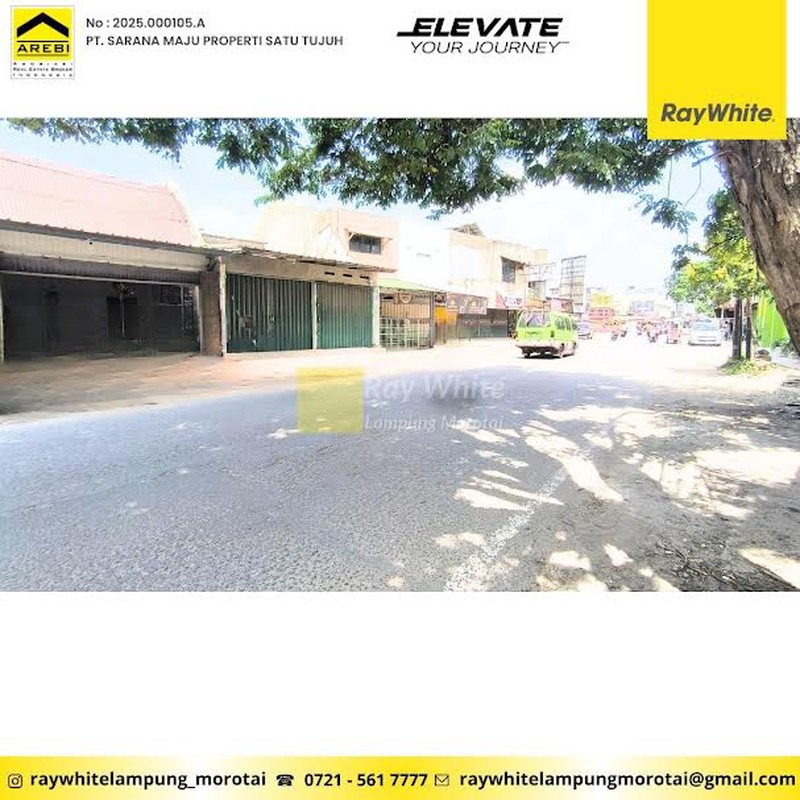 Jual Cepat Tanah Bonus Bangunan Kios dan Rumah