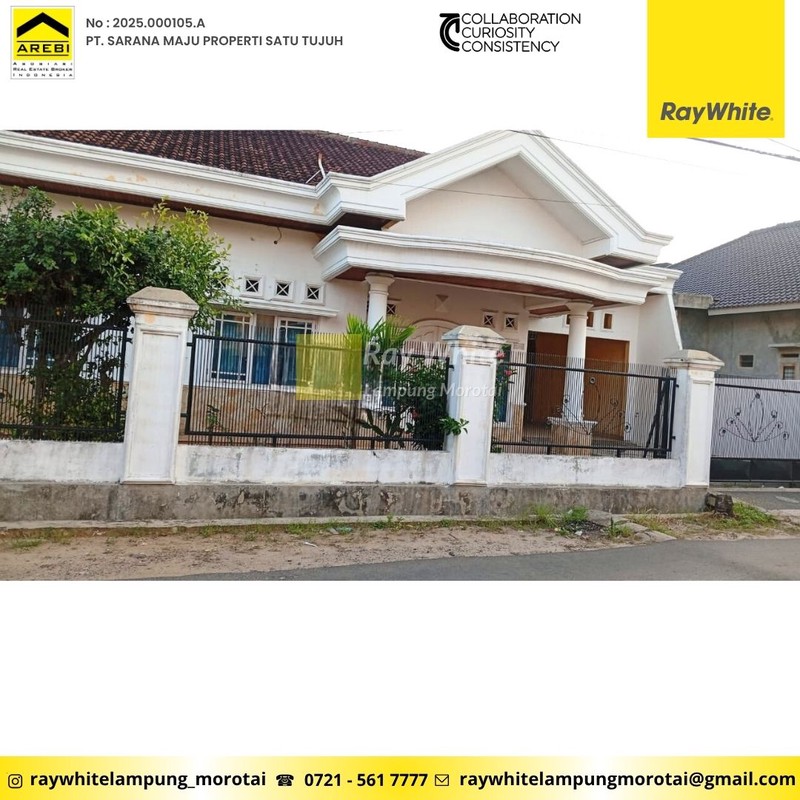 Disewakan Rumah Lebar berlokasi di Labuhan Ratu, Bandar Lampung (  JL. Raja Ratu dekat pasar untung )