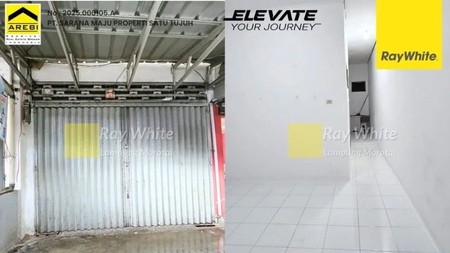 Dijual Ruko 2 Lantai berlokasi di JL. Kartini, Tanjung Karang Pusat, Kota Bandar Lampung. 